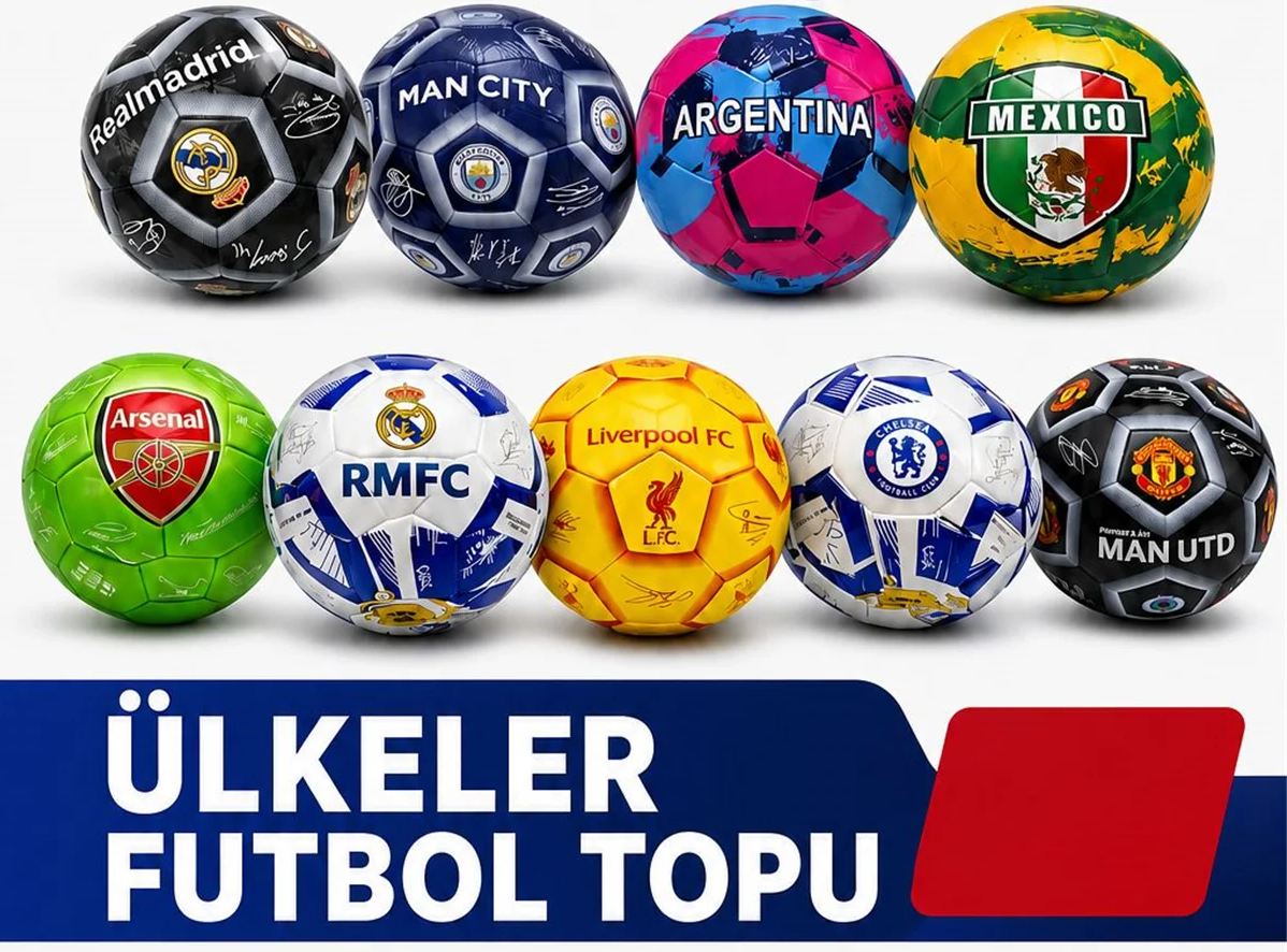 ÜLKELER FUTBOL TOPU 320 GRAM 80